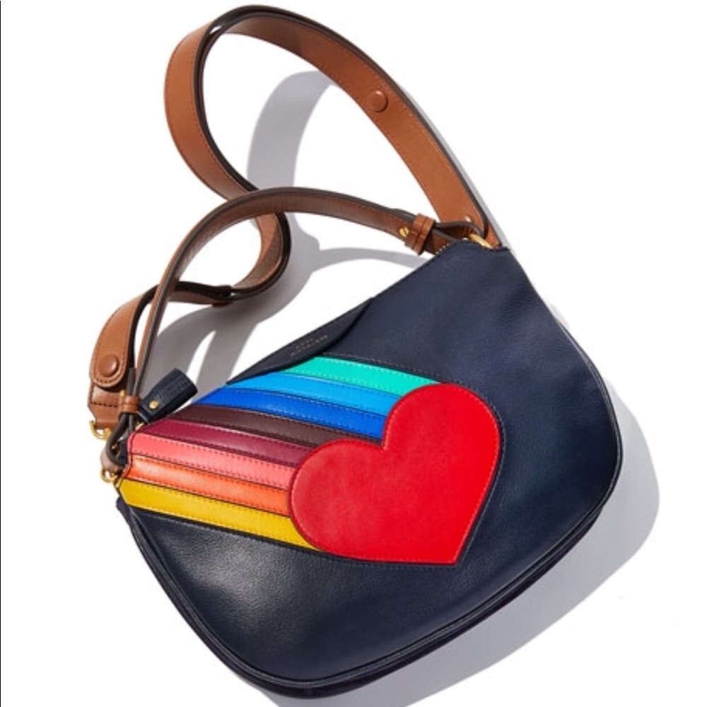 Authentic Soft Stack Rainbow Crossbody Bag